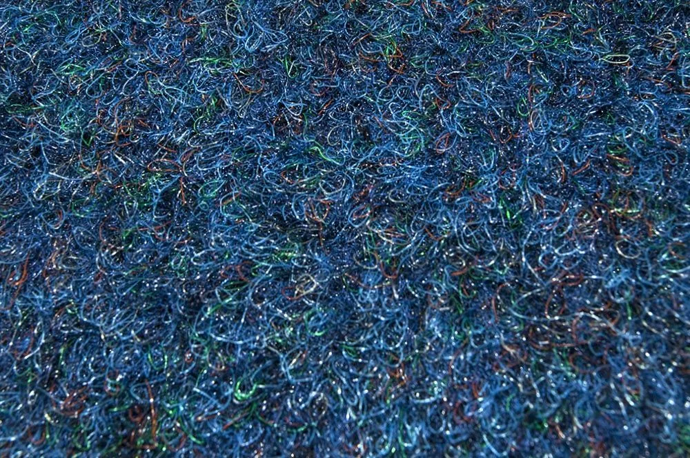 Офисный  ковролин "Primavera" 5516, синий/ Gel 4 м