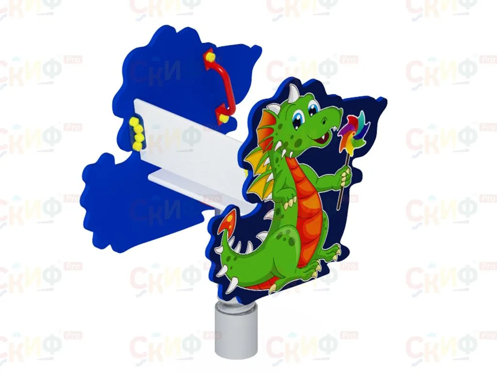 Качалка на пружине Дракоша ИО 22.01.09 БМ (215 комплект)