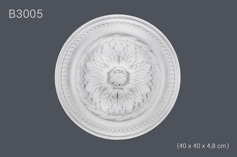 Декор. розетка B3005 40х40х6,2cm (10)