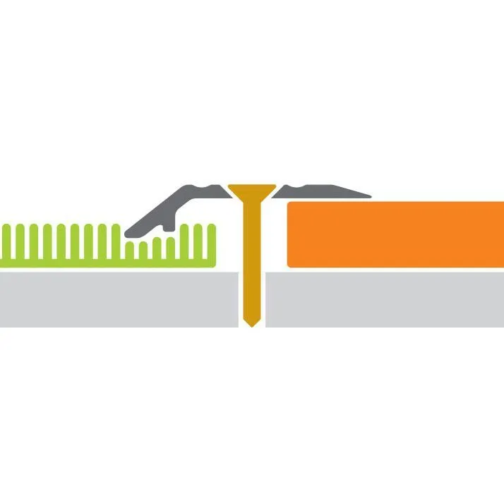 Порог алюм. 84-02К 28мм золото 0,9м  с отрытым креплением с перепадом