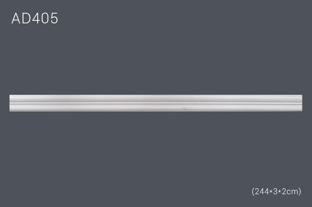 Декор. профиль AD405 244х3х2cm (65) выводной