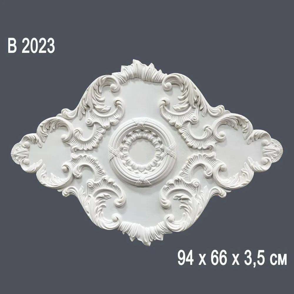 Декор. розетка В2023 94х66х3,5см (5)