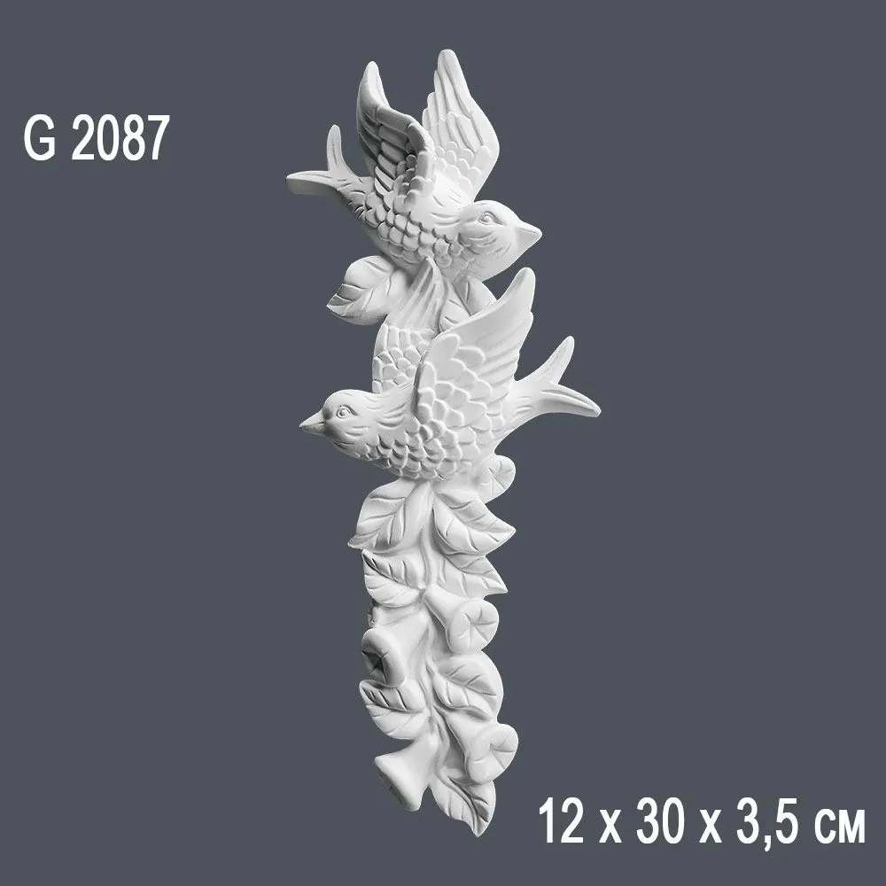Орнамент G2087 12х30х3.5cm (50)*