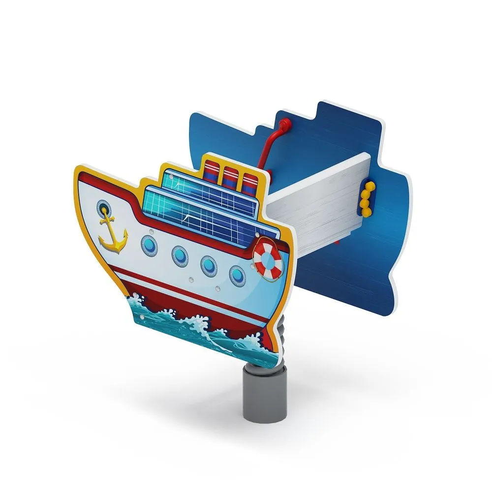 Качалка на пружине Пароходик ИО 22.17.01-01 БМ (201комплект)