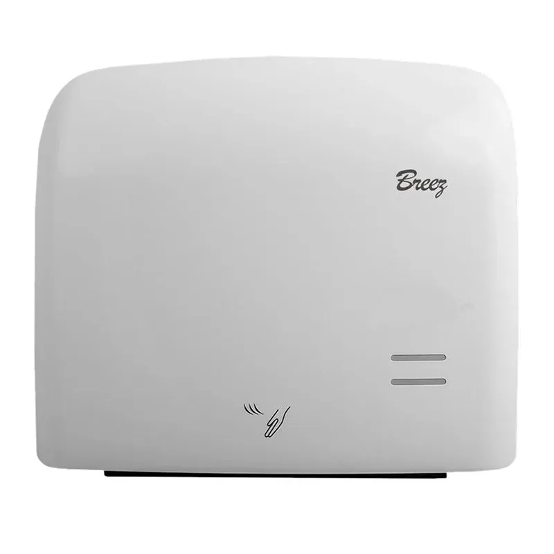 Высокоскоростная сушилка для рук Breez Air Max(пластик белый)BHDA-1250W