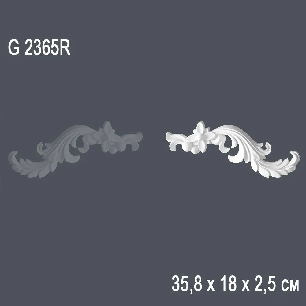 Орнамент G2365R 35.8х18х2,5см