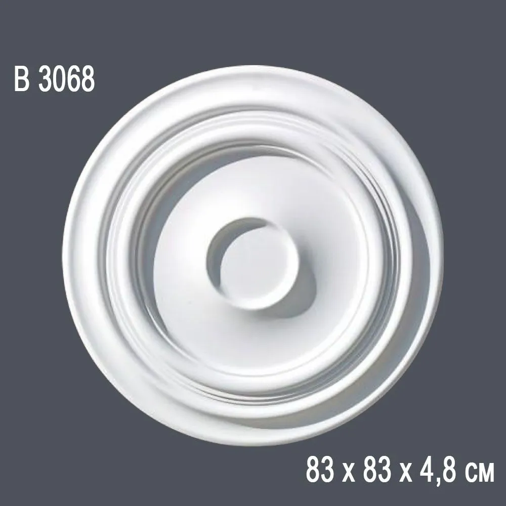 Декор розетка В3068 83х83х4,8см (10)