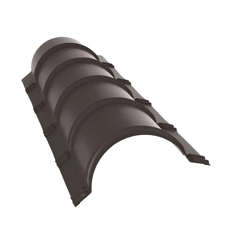 Круглый конёк Rough matt 32 L- 2000 мм