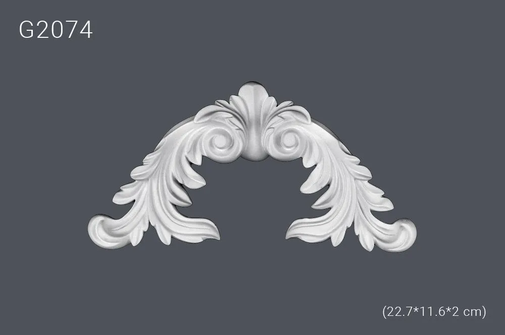 Орнамент G2074 22.7х11.6х2cm (40)