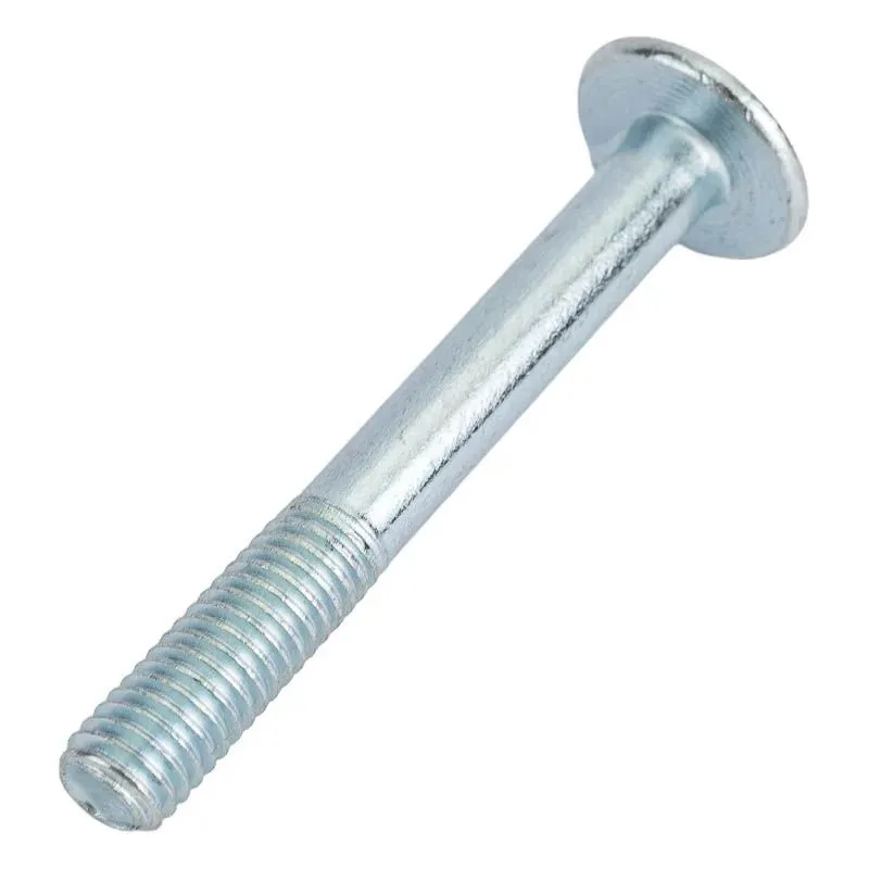 Болт мебельн.с усом DIN 607  8x 60 (белый цинк 20 шт) 244340