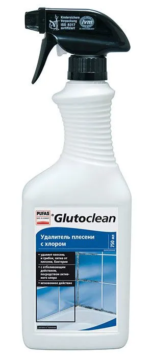 Средство PUFAS Glutoclean удалитель плесени с хлором 750 мл