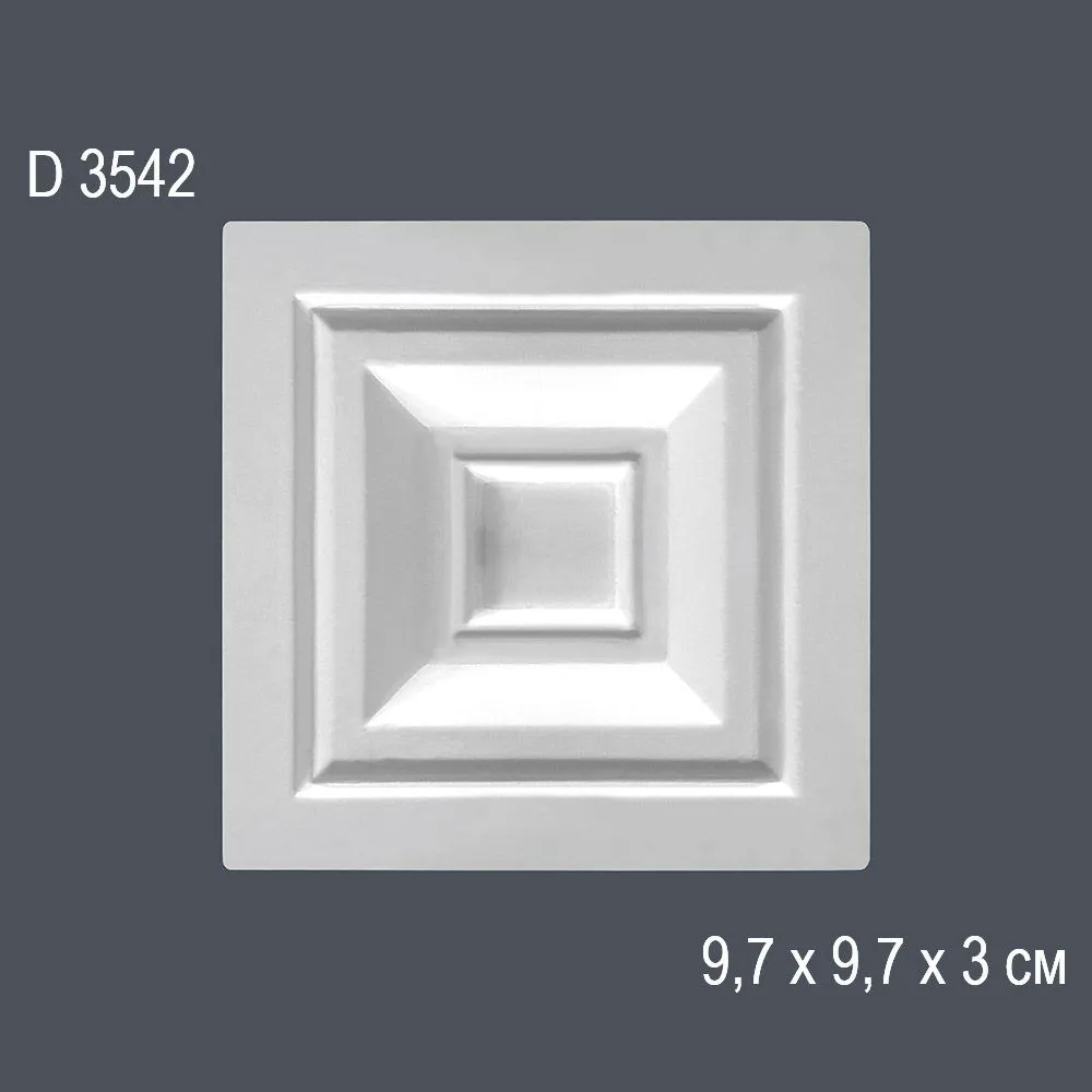 Капитель D3542 9,7х9,7х3см(90)