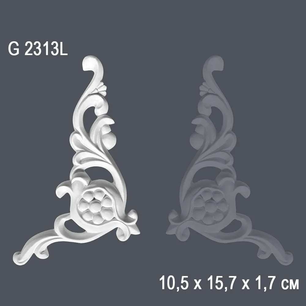 Орнамент G2313Л 10,5х15,7х1,7см (100)*