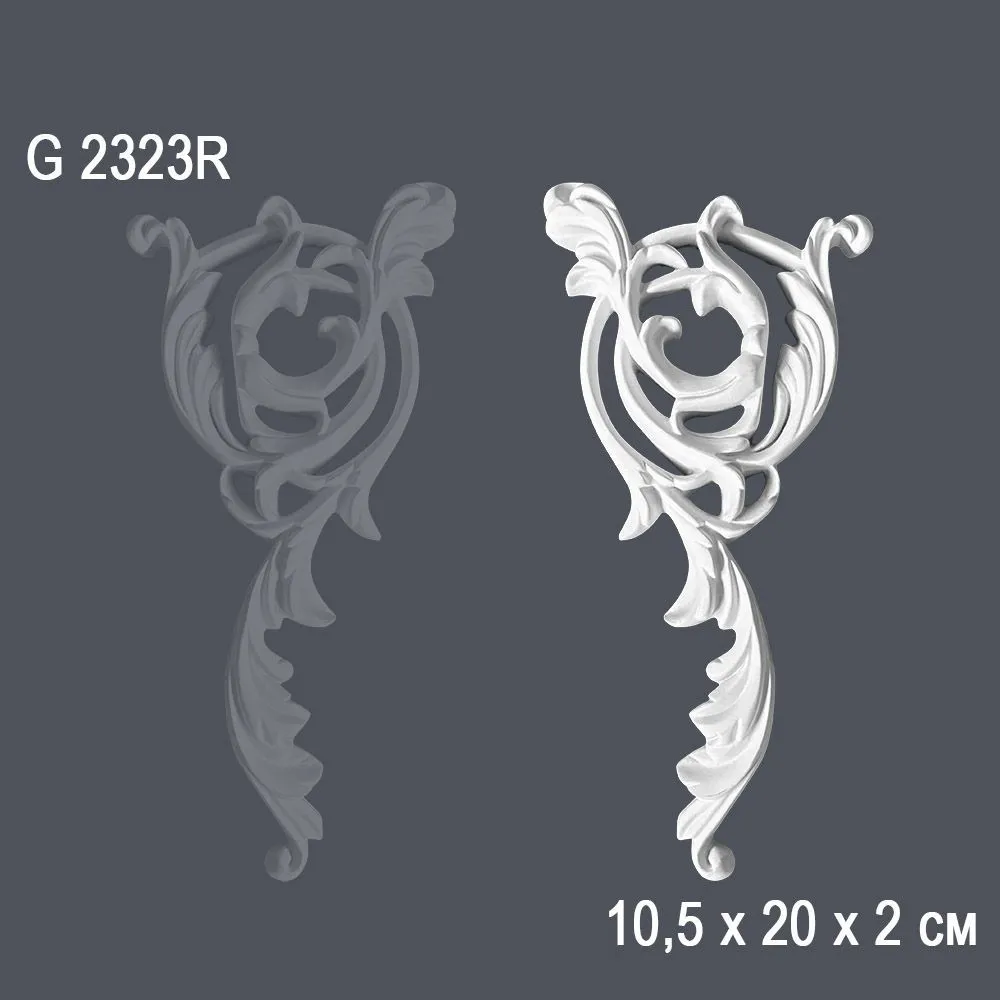 Орнамент G2323П 10,5х20х2см (50)*