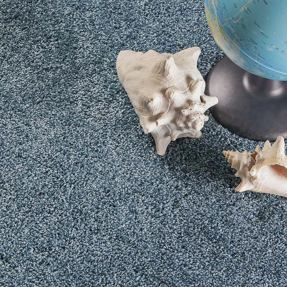 Бытовой ковролин Tesoro 154, (высота ворса 15 мм общ. толщ. 20мм) 4 м , синий