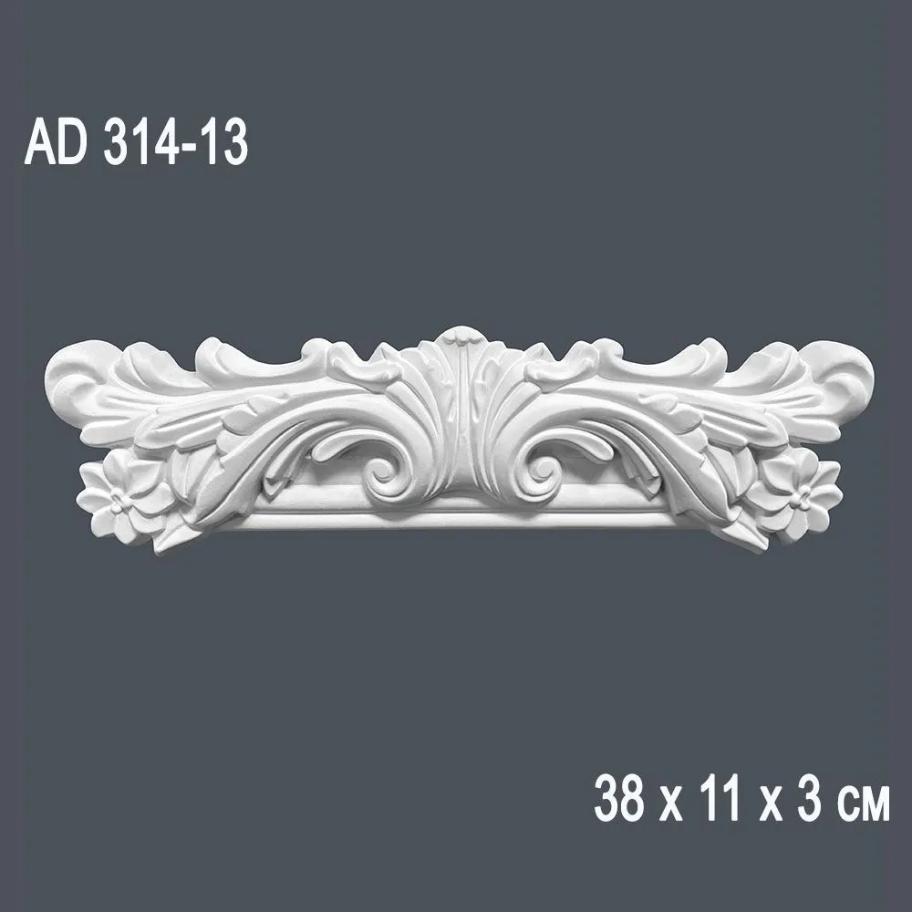 Декор. профиль  AD314-13  38х11х3см (вставка) (70)