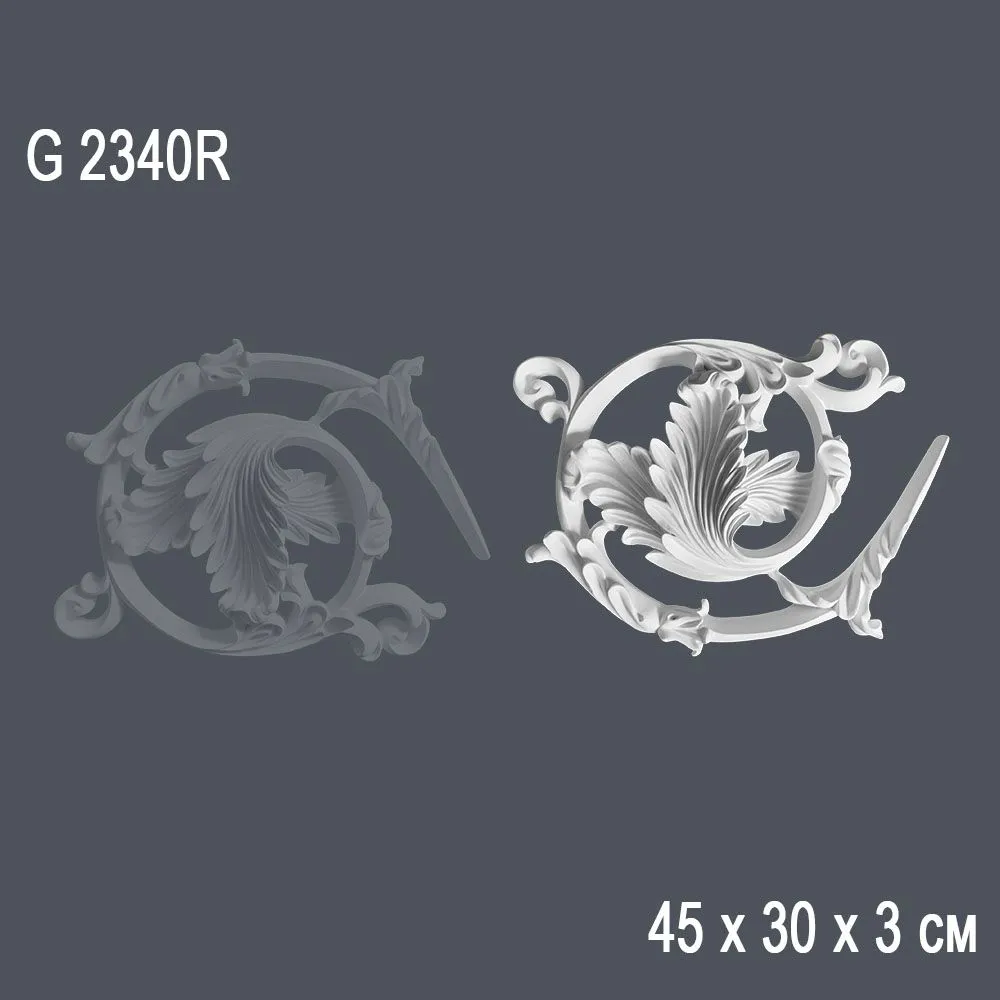 Орнамент G2340R 45x30x3см (40)*