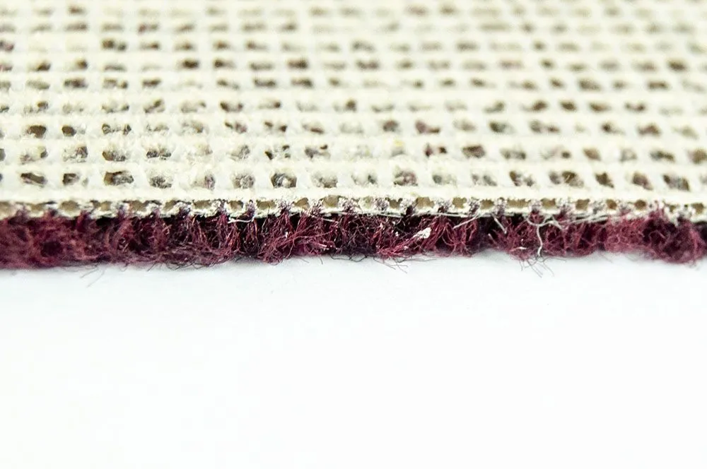 Офисный ковролин  РОНДО 15  (высота ворса 3 мм общ.толщ. 5 мм)  4м   гранатовый