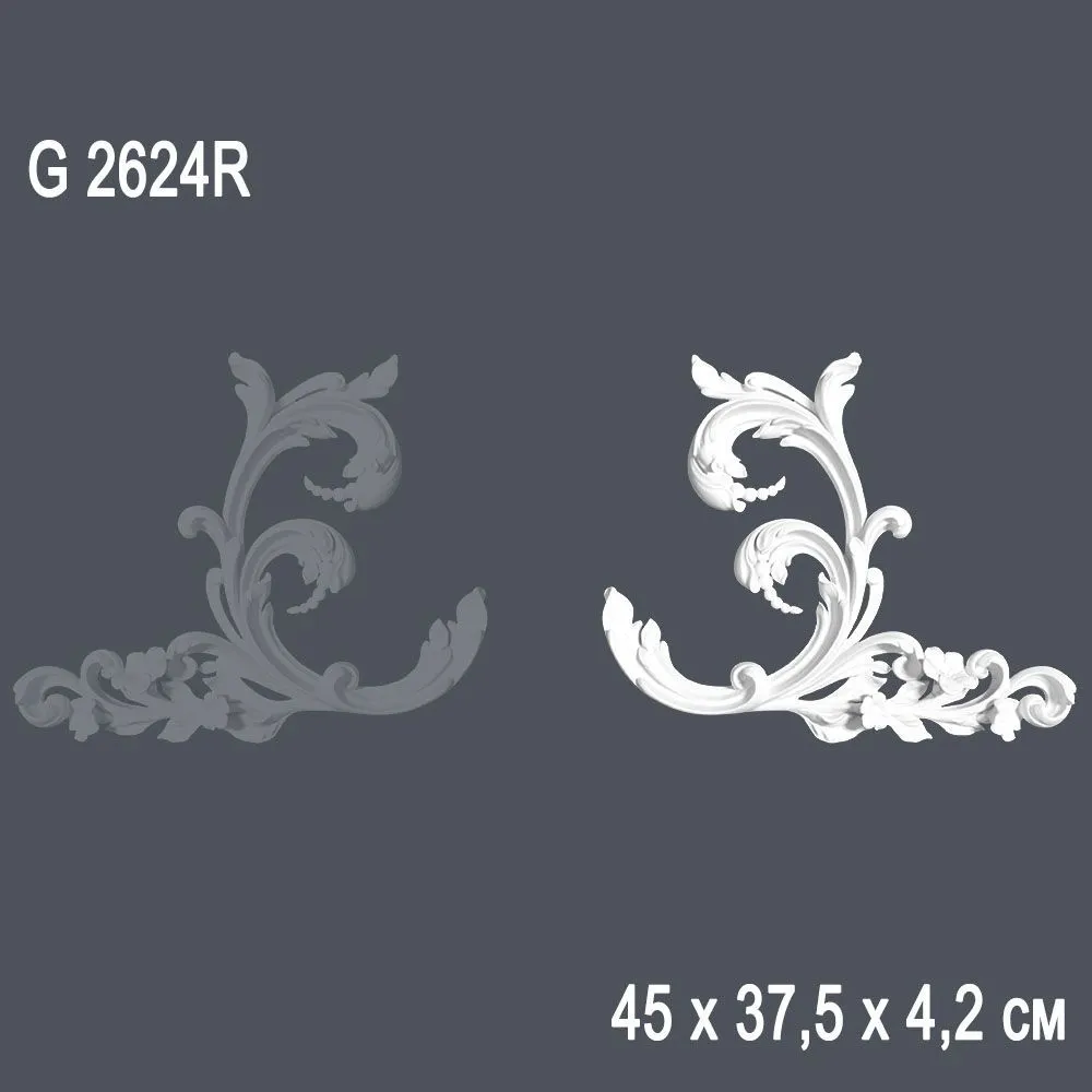 Орнамент G2624R 45х37,5х4,2 см (20)