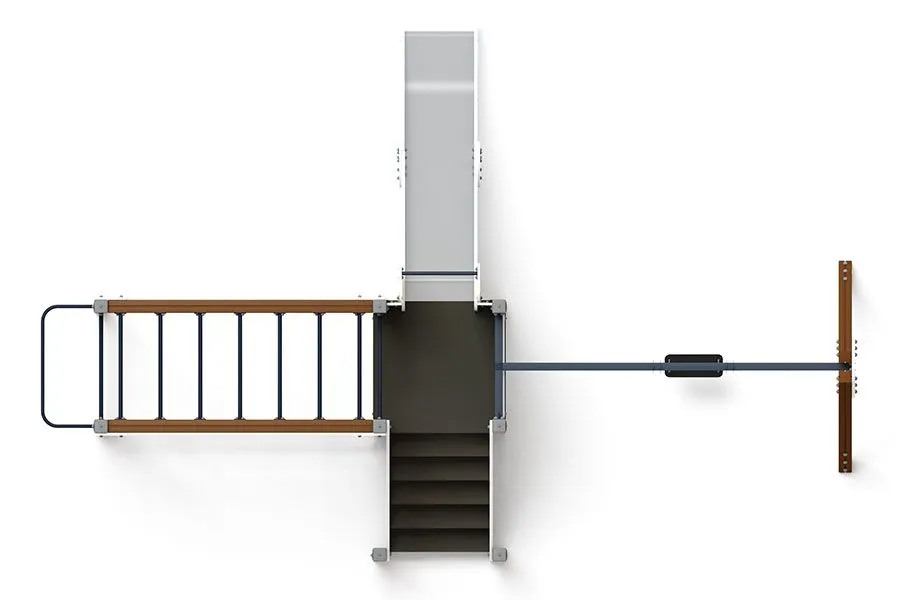 Счастливое детство (Тайга) горка Н 1200 ДИК 2.01.02.-03 