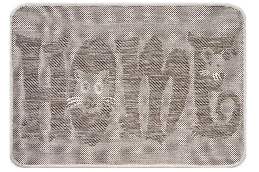 FLEX (Коврик) 05*0,8 HOME кот и мышь 19502/111 (BCF sisal)