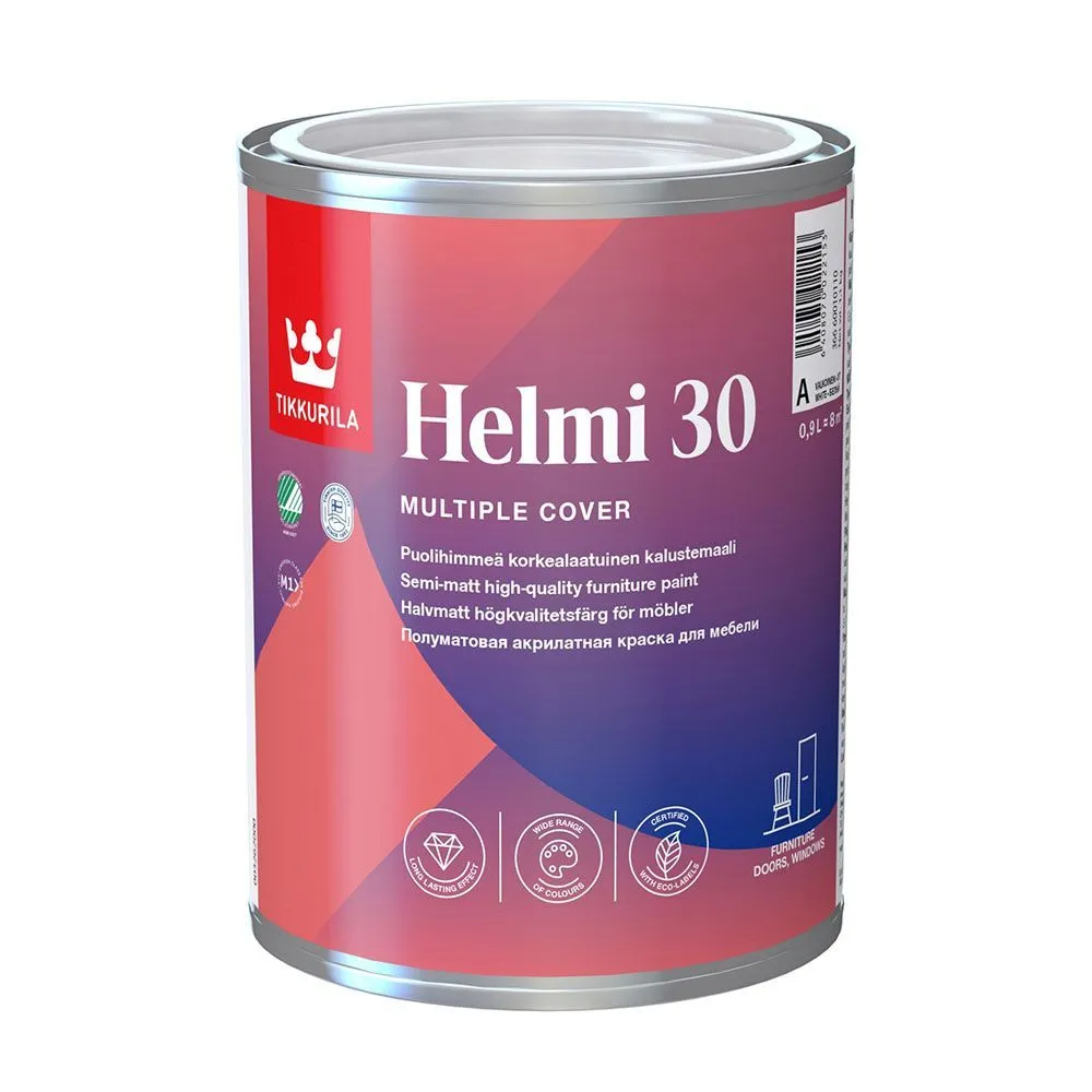 HELMI 30 A п/м. краска для мебели 0,9 л