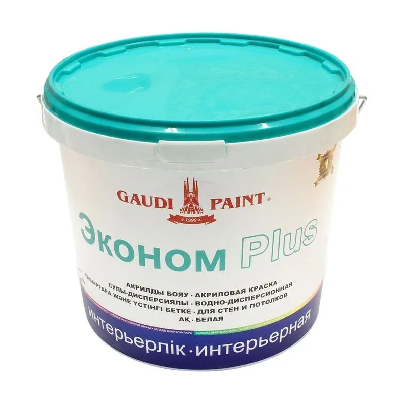 Краска интерьерная "ЭКОНОМ Plus" 4кг