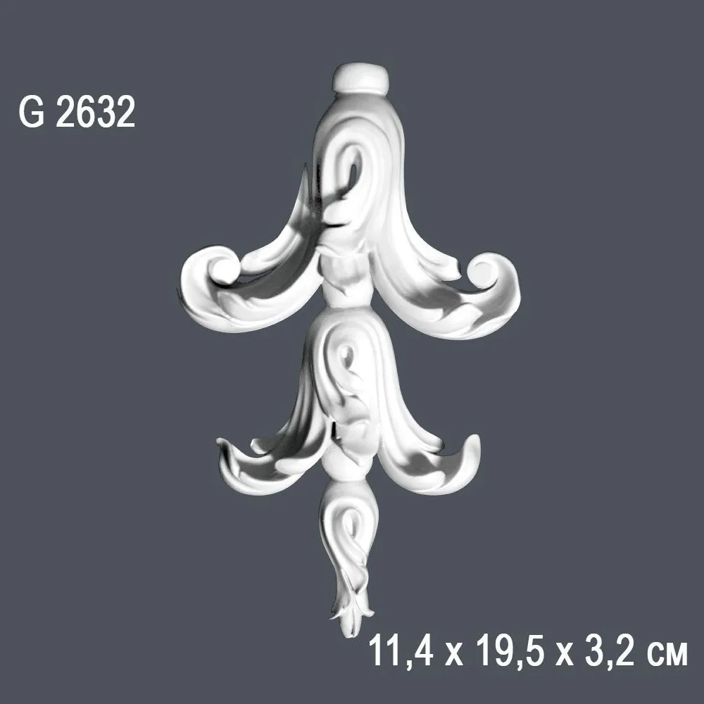 Орнамент G2632 11,4х19,5х3,2см (40)