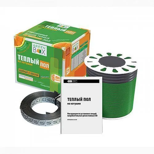 Кабель нагревательный "Green Box" GB 82,0 м/1000 Вт