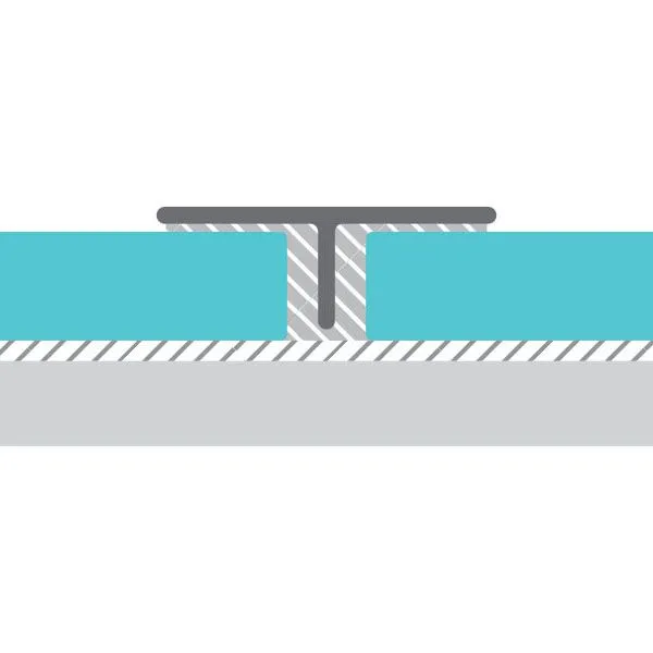 Алюминиевая Т-шина 325-02 М 26мм золото 2,7м