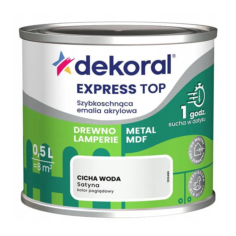 Эмаль Express Top WB Trim тихая заводь сатин 0,5л