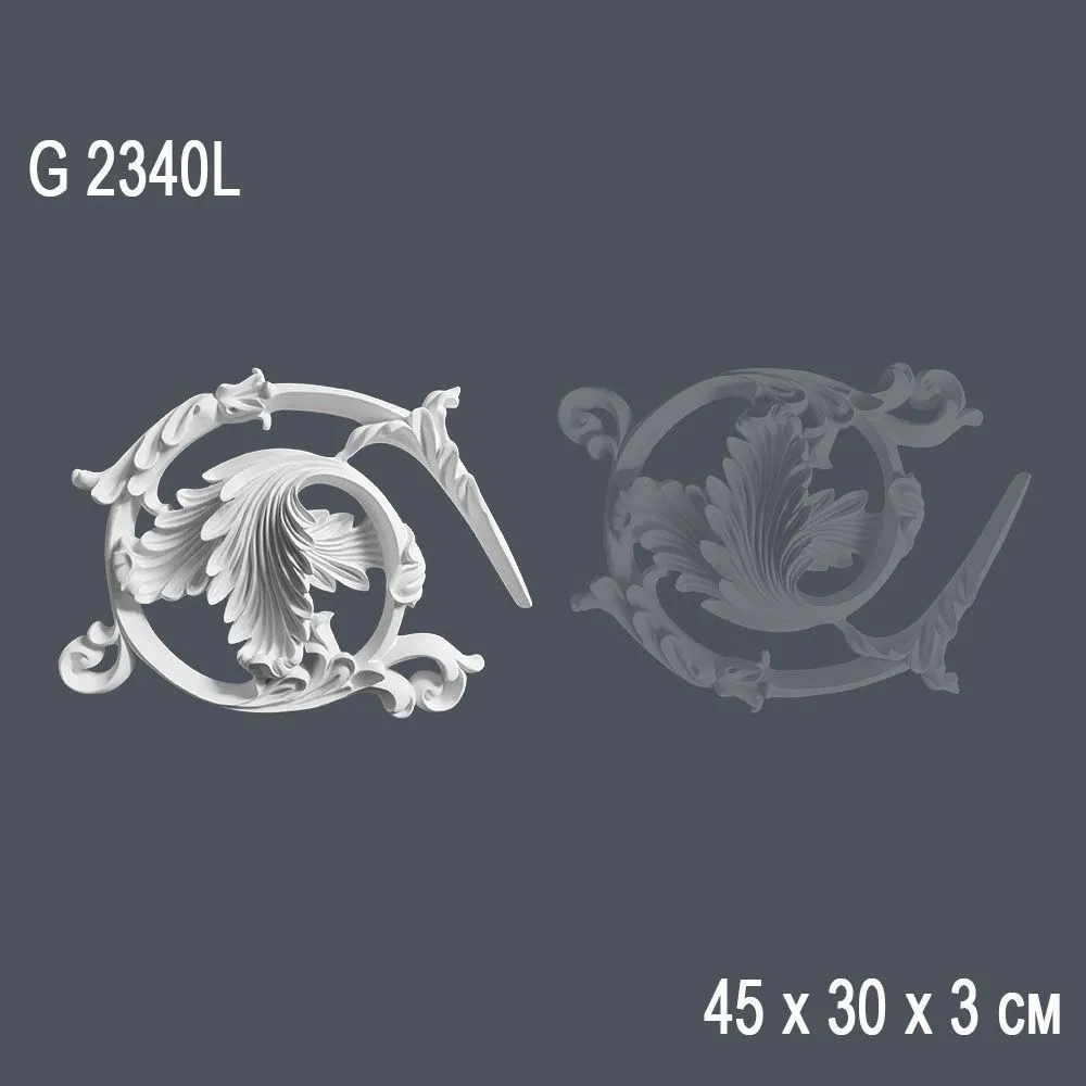 Орнамент G2340L 45x30x3см (40)*