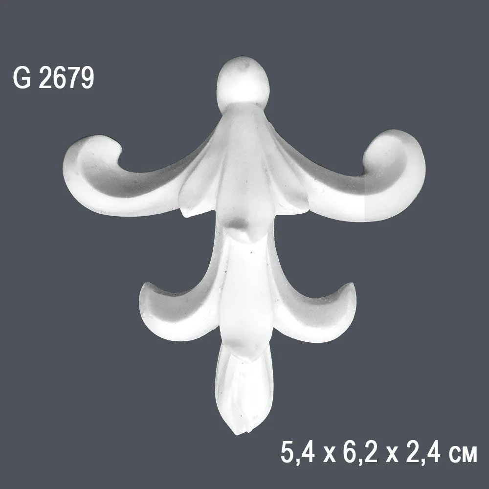 Орнамент G 2679 5.4x6.2x2.4cm (20)*