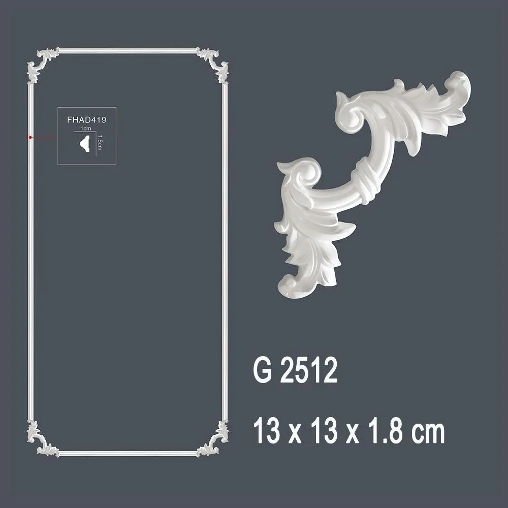 Орнамент G 2512 13x13x1.8cm (40)