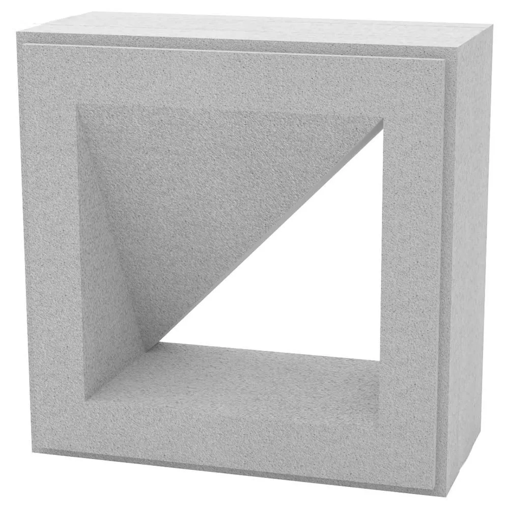 Пенокерамический блок 200*200*100 Triangle