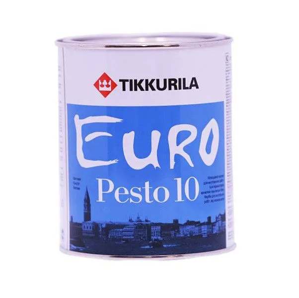 Тиккурила "PESTO 10 " Износостойкая краска для всех поверхн. и радиаторов  матовая  2,7л