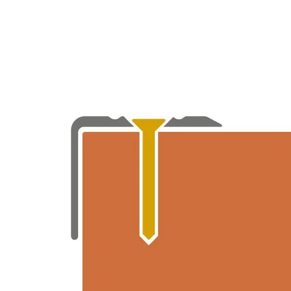 Профиль на ступени 3414-03Н 24х20мм бронз.1,35м