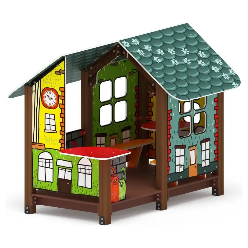 Домик с часами (Город) - МФ 10.01.09-03