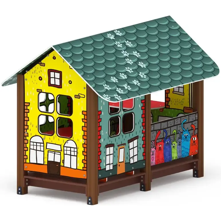 Домик с часами (Город) - МФ 10.01.09-03