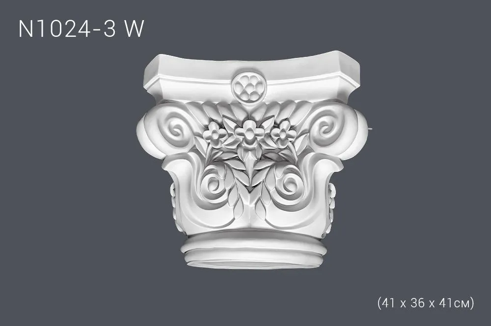 Капитель N1024-3W 41х36х41см