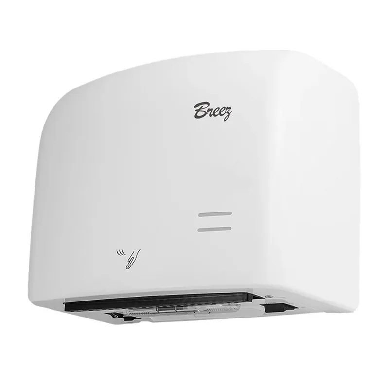 Высокоскоростная сушилка для рук Breez Air Max(пластик белый)BHDA-1250W