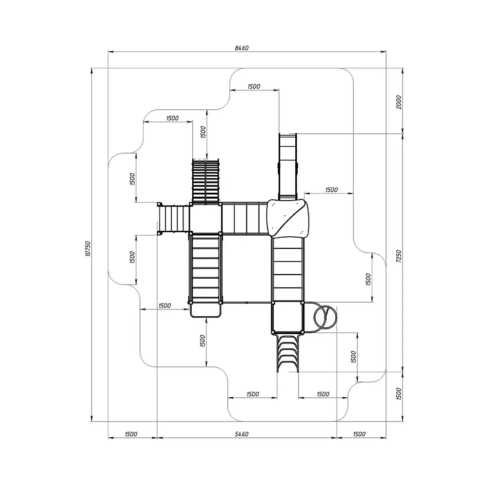 Волшебный город (Майя) - ДИК 2.19.02-01 Игровой комплекс Н-1200