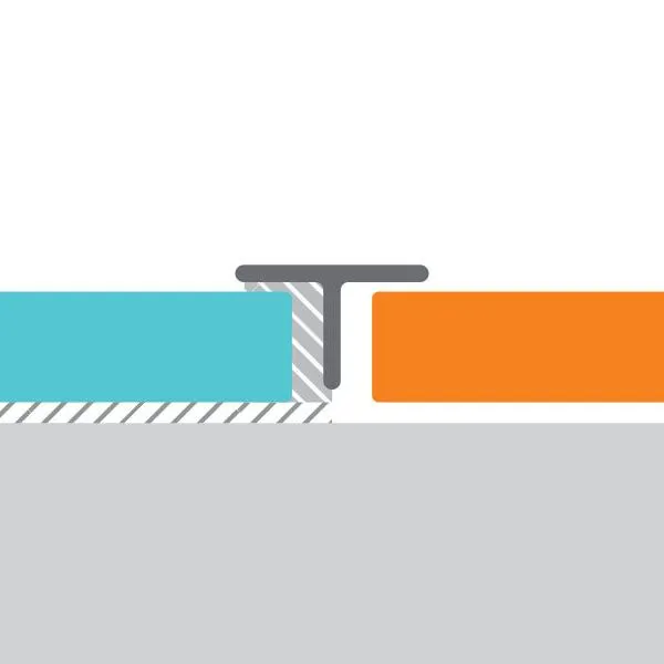 Алюминиевая Т-шина 324-02М 13мм золото 2,7м