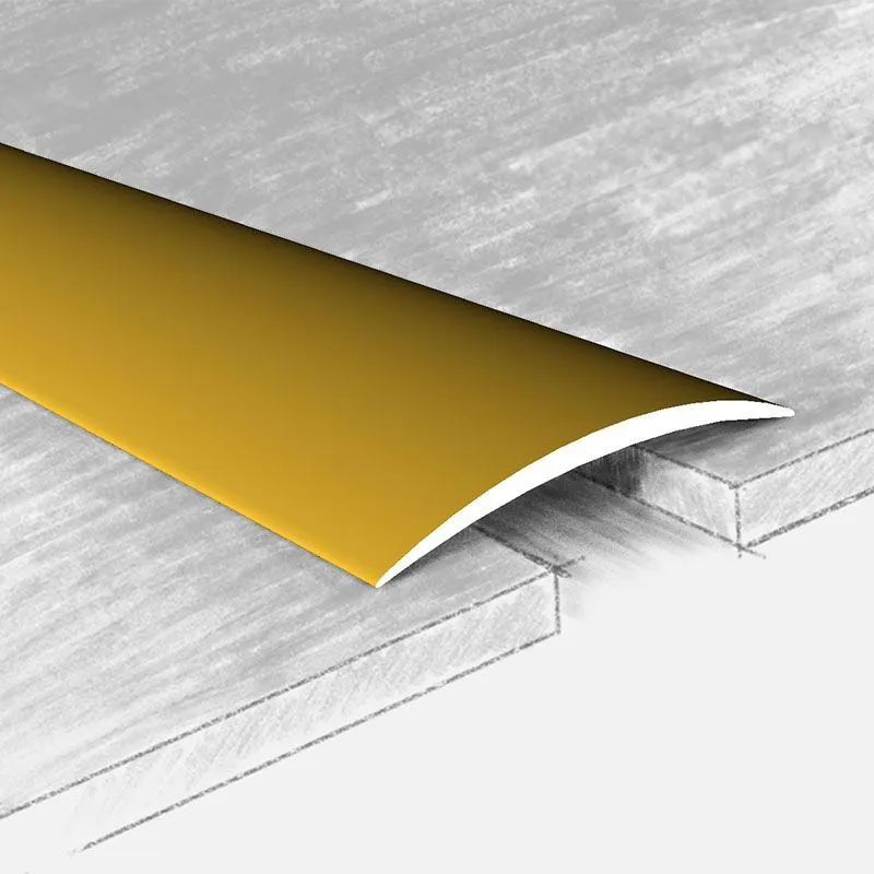 Профиль с открытым креплением 120-02Т  40 мм  1,80 м  золото  