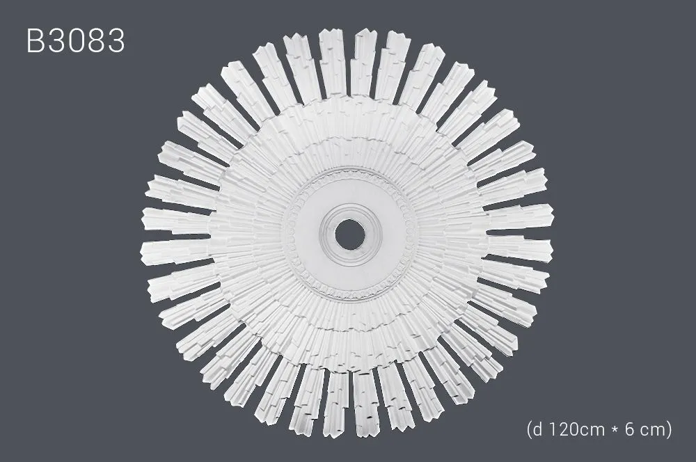 Декор. розетка В 3083 120х120х5,6cm (5)