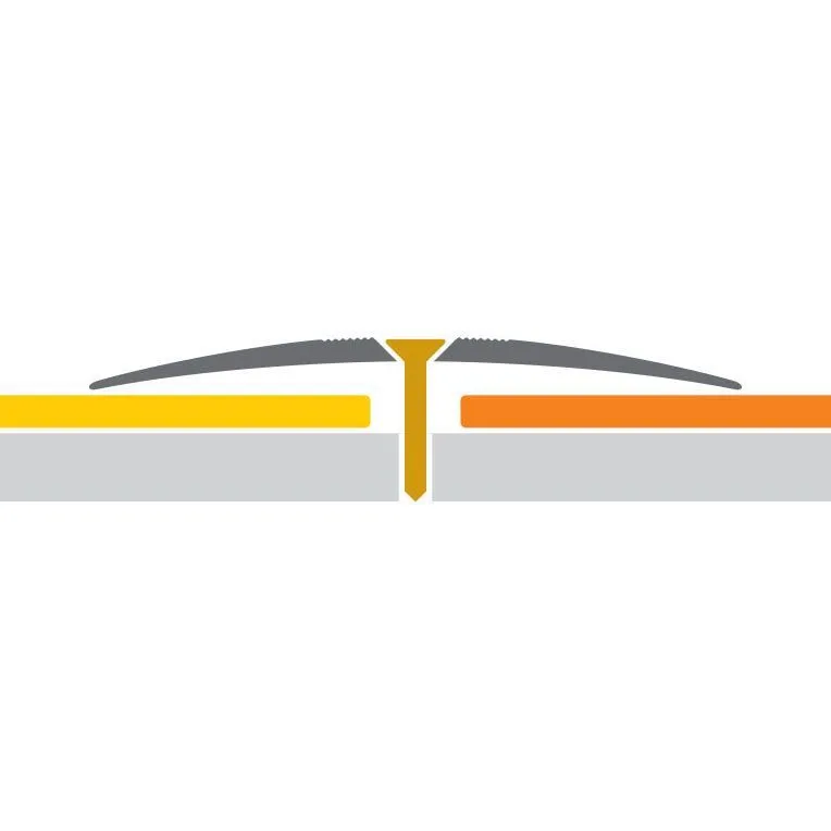 Порог алюм. 60-01К 60мм  0,9м серебро с открытым  креплением