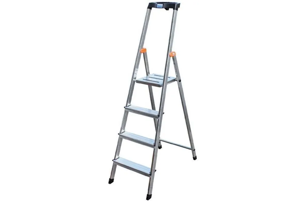 Ал. стремянка Safety 4S, Н=0,85/2,80м (126320)