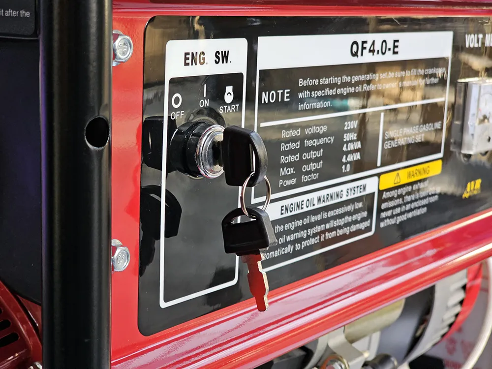 Генератор Zhongshen ZSQ4.0 E 4KW (электро старт)