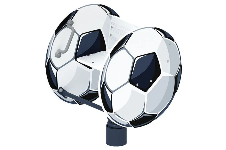 Качалка на пружине Футбольный мяч ИО 22.01.04-01 БМ