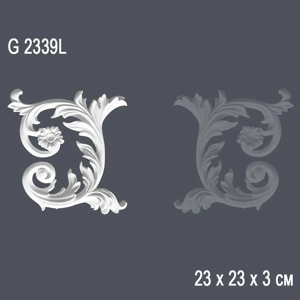 Орнамент G2339L 23x23x3см